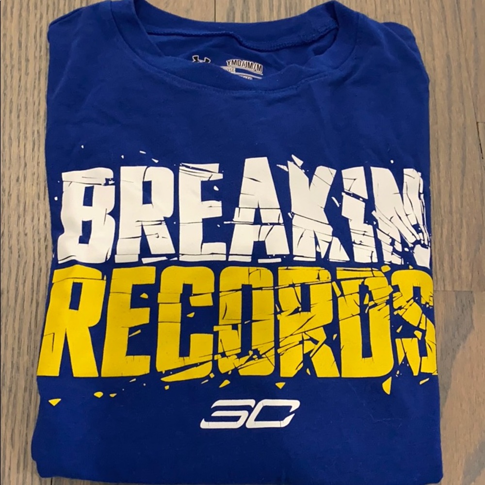steph curry t shirt youth size M great condition